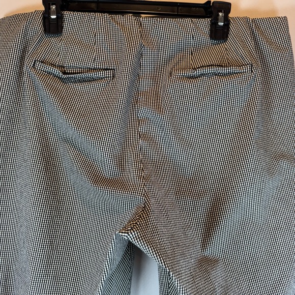J. Jill 18W Premium Bi-Stretch Plaid Cropped Pants | Cuffed Ankle Career Style - Picture 1 of 10
